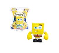 Basic Fun Stretch Armstrong Figurine Bob l'éponge - Jouet extensible de 7,5 cm, jouet spongieux et extensible à collectionner pour enfants et fans