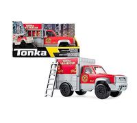 Basic Fun Tonka 06189 Steel Classics Rescue Truck, Kids Construction Toys for Boys and Girls, Vehicle Toys for Creative Play, Toy Trucks for Children Aged 3 +