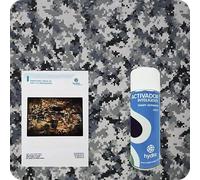 BASIC Kit Hydro Dipping Kit Hydrographie: Activateur Spray 400ml + Instructions + Film Hydrographique. Mesures: Largueur: 50cm. Longuer: 400cm (HCA-166)