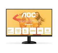 Basic-line Q27B35E - Ecran LED - 27" - 2560 x 1440 QHD @ 75 Hz - IPS - 300 cd/m² - 1500:1 - HDR10 - 1 ms - HDMI, DisplayPort - noir