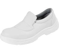 Basic Line S2 *VASTO* SLIPPER Chaussures de travail en grande taille Blanc 34607 grandes chaussures unisexes, taille:41