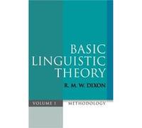 Basic Linguistic Theory Volume 1 by Dixon R. M. W. Cairns Institute James Cook University Hardcover Book R.M.W. Dixon (Auteur)
