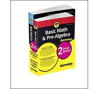 Basic Math & Pre-Algebra for Dummies Book + Workbook Bundle