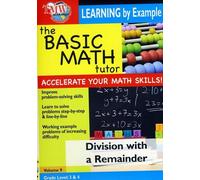 Basic Math Tutor Division with A Remainder