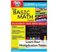 Le tuteur de mathématiques – Apprenez les tables de multiplication – East West Samples – DVD Zone 1 G