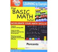 Basic Math Tutor: Percents [DVD] [2010] [NTSC]