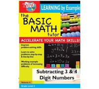 East West Samples – DVD – The Basic Math Tutor: Subtracting 3 & 4 Digit Numbers – Zone 1 G