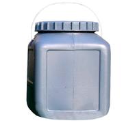 Basic Nature - Eckige Weithalstonne - Transport de l'eau - 25 l - grey