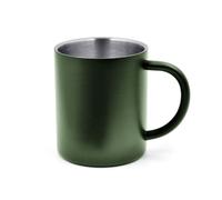 Basic Nature - Edelstahl Thermobecher Deluxe - Tasse isotherme - 300 ml - green