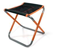 Basic Nature - Travelchair Klapphocker Compact - Chaise de camping - 32 x 30 x 27 cm - black / orange