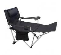 Basic Nature - Travelchair Luxus - Chaise de camping - black
