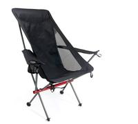 Basic Nature - Travelchair Ultralight Relax - Chaise de camping - 89 x 57 x 97 cm - black