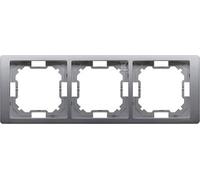 BASIC NEOS BMRC3/21 Cadre triple inox horizontal/vertical