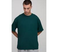 Basic Oversized Crew Neck T-shirt homme - vert - L, vert