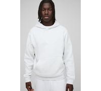 Basic Regular Fit Over the Head Hoodie homme - gris - L, gris