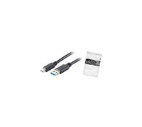 BASIC-S - Câble USB - 24 pin USB-C (M) pour USB type A (M) - USB 3.1 - 1.8 m - moulé - noir