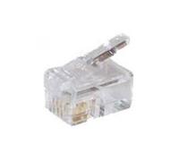 Shiverpeaks Connecteur modulaire Basic-S BS72039-10 RJ10/14 non blindé sachet de 10
