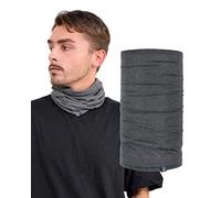 Basic Sense Cache-cou multifonction en coton majoritaire, gris foncé, M