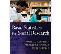 Basic Statistics for Social Research by Mark D. Riddle Paperback Book Collectif (Auteur)
