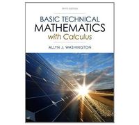 Basic Technical Mathematics With Calculus