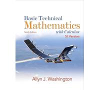 Basic Technical Mathematics With Calculus: SI Version