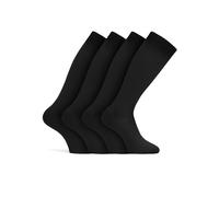 Basic Treasure 2 paires de Chaussettes de compression de running femmes et hommes - tailles 35-38, 39-42, 43-46 (FR/ES, Numérique, 39, 42, Taille normale, Taille normale, Noir)