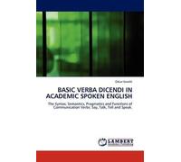 Basic Verba Dicendi In Academic Spoken English