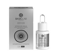 BasicLab Sérum contour des yeux Peptide 10% Argireline et Caféine 15ml Jour et Nuit Hydratant et Raffermissant