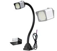 BASICM Lampe De Travail LED 24-36 V, Lampe De Machine étanche 8 W/12 W, Lampe à Col De Cygne Flexible à 360 ° pour Fraisage De Tour, Perceuse à Colonne, éclairage Industriel(Color:8W)