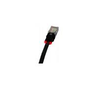 BasicPatch - Cordon de raccordement - RJ-45 (M) pour RJ-45 (M) - 1.5 m - UTP - CAT 5e - démarré - noir