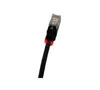 BasicPatch - Cordon de raccordement - RJ-45 (M) pour RJ-45 (M) - 60 cm - U/FTP, PiMF - CAT 5e - démarré - noir