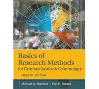 Basics of Research Methods for Criminal Justice and Criminology by Michael John Jay College of Criminal Justice Maxfield Michael G Maxfield, (Auteur)