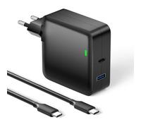 Basicvolt Chargeur USB C 90W 65W Ordinateur pour Dell HP Lenovo ASUS Acer Samsung Gateway Chargeur PC Portable avec Port USB 5V 2A, Recharge Rapide