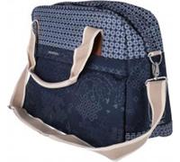 Basil 18007 Sac à bandoulière Boheme Carry All indigo blue avec fermeture éclair, 18 litres, indigo