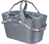 Basil 2day Carry All Cestino per Bicicletta Unisex Adulto, Grigio mischia, 22 litri