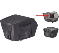 Basil 50456 Housse de pluie taille L pour les paniers de roue arrière Icon,Bold, noir