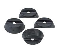 Basil Bague en Caoutchouc 07383706 Anneau Adulte Unisexe, Schwarz, Taille Unique