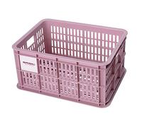 Basil B.V. Crate Boîte à vélo Unisexe pour Adulte, Rose, 40,4 x 29,8 x 20,2 cm