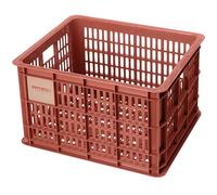 Basil B.V. Crate Coffre à vélo Unisexe pour Adulte Rouge 45,25 x 35 x 25 cm