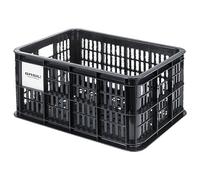 Basil B.V. Crate L MIK Coffre à vélo Unisexe pour Adulte Noir 40,4 x 29,8 x 22,6 cm