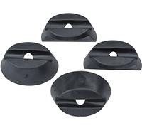 Basil Bague en Caoutchouc 07383706 Anneau Adulte Unisexe, Schwarz, Taille Unique
