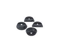 Basil Bague en Caoutchouc 07383706 Anneau Adulte Unisexe, Schwarz, Taille Unique