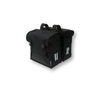 Basil BASE7395 Double sacoche pour Vélo Adulte Unisexe Noir 47 L