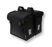 Double sacoche pour vélo - BASIL - BASE7395 - 47 L - Noir - Polyester 600 D hydrofuge