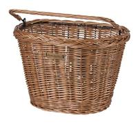 Basil Basimply Wicker Natural Panier de vélo en Osier Mixte, Marron