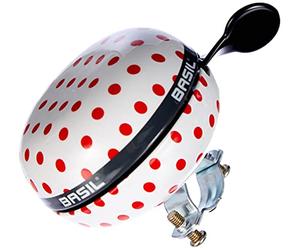 Basil Big Bell Ding Dong Sonnette Polka Dot