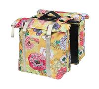 Basil Bloom Field Mik 35l Panniers Jaune Yellow Flowers