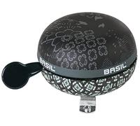 Basil Boheme Big Bell Sonnette de vélo Mixte, Rouge, 80 mm