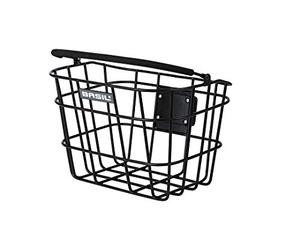 Basil Bremen, Cestino per Bicicletta. Unisex-Adulti, Nero, 28 x 37 x 26 cm