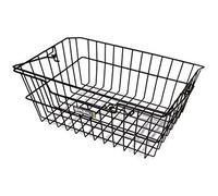 Basil Cairo Cestino per Bicicletta Unisex Adulto, Nero, 41 cm x 31 cm x 17 cm